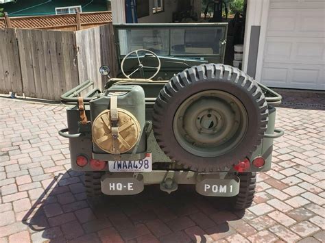 1943 Ford GPW military [many included parts] for sale