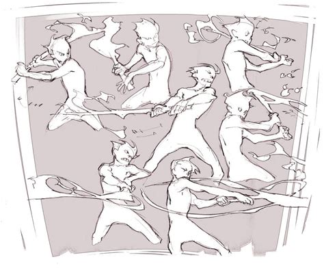 Random swings by NEIGHBORSTUDIOS on DeviantArt | Anime poses reference, Drawing poses, Drawing ...