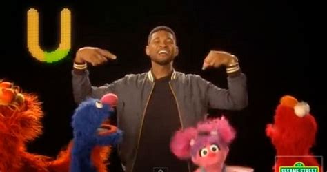 VJBrendan.com: Usher - 'ABC’s Song' On 'Sesame Street'