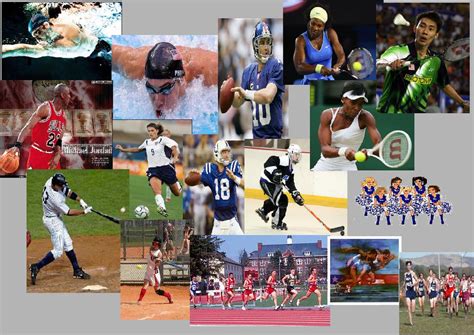 Sports collage by TwilighterJBSL on DeviantArt