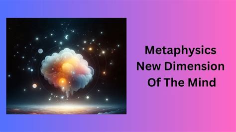 Metaphysics New Dimension Of The Mind - YouTube