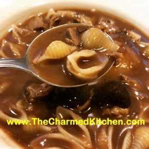 Duck blood soup recipe | The Charmed Kitchen