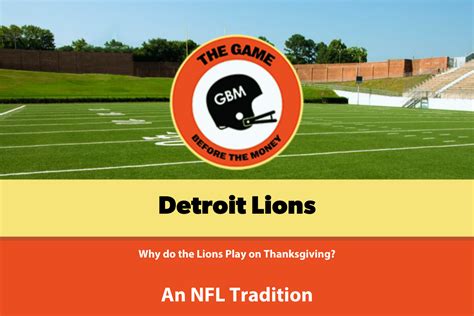 Detroit Lions Thanksgiving Game | The Game Before the Money