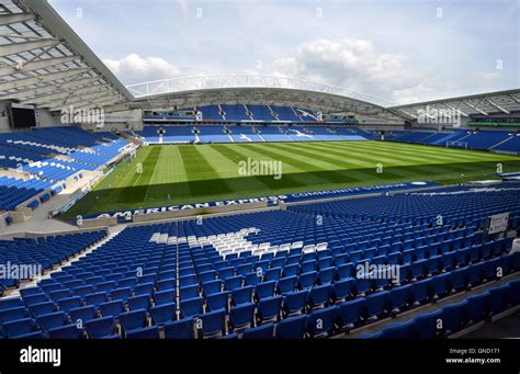 Empty Brighton and Hove Amex Stadium Stock Photo: 116456341 - Alamy