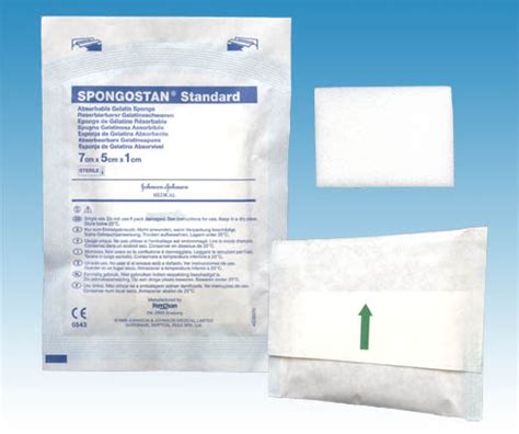 Spongostan Standard hemostatic. Buy it from Suture Online.