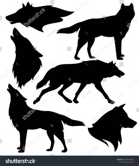 3,050 Wolf profile Stock Illustrations, Images & Vectors | Shutterstock