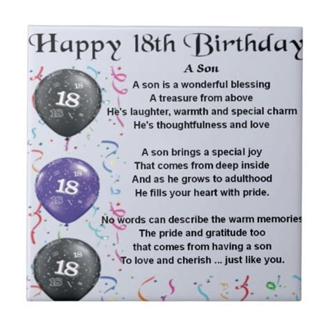 18th Birthday Quotes For Son. QuotesGram