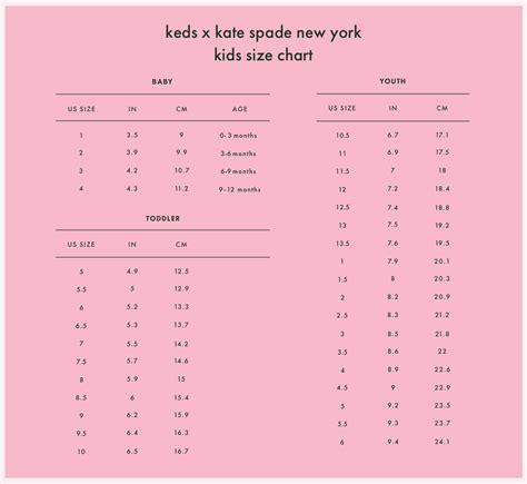 Kate Spade Glove Size Chart