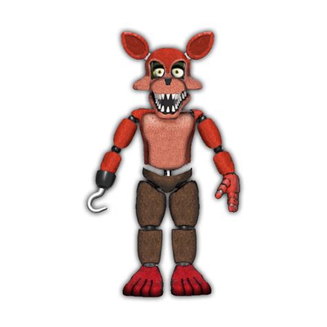 Action Figure Fixed Nightmare Foxy by NationArtist1098 on DeviantArt