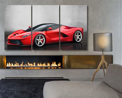 Ferrari Wall Art Ferrari Canvas Print Ferrari Canvas Art | Etsy