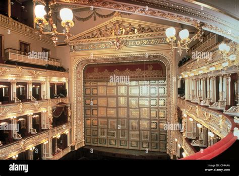 Prague national theatre interior hi-res stock photography and images ...