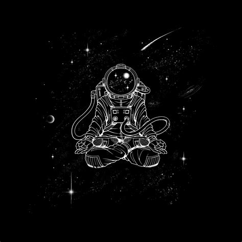 92 Wallpaper Aesthetic Black Astronaut free Download - MyWeb