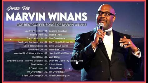 MARVIN WINANS Greatest Hits 🎹 Best Gospel Songs Playlist Of Marvin Winans 🎹 Anointed Worship ...