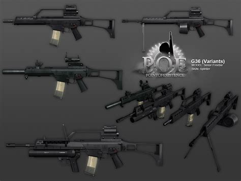 Heckler-Koch HK G36 Assault Rifle image - Point of Existence: 2 mod for Battlefield 2 - ModDB