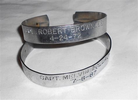 Remember POW bracelets? I always wondered about the people they represented, if they ever ...