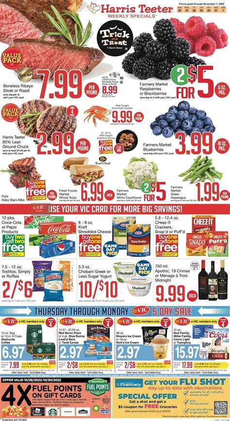 Harris Teeter Weekly Ad Oct 26 - Nov 1, 2022 - WeeklyAds2