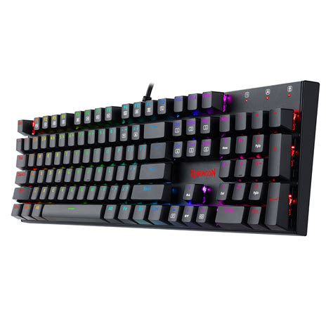 Redragon 104-Key K565-RGB Mechanical Keyboard RGB Backlit US Layout