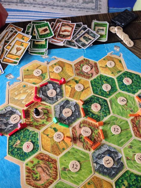 Best 12 Catan Board Game (Base Game) | Family Board Game | Board Game for Adults and Family ...