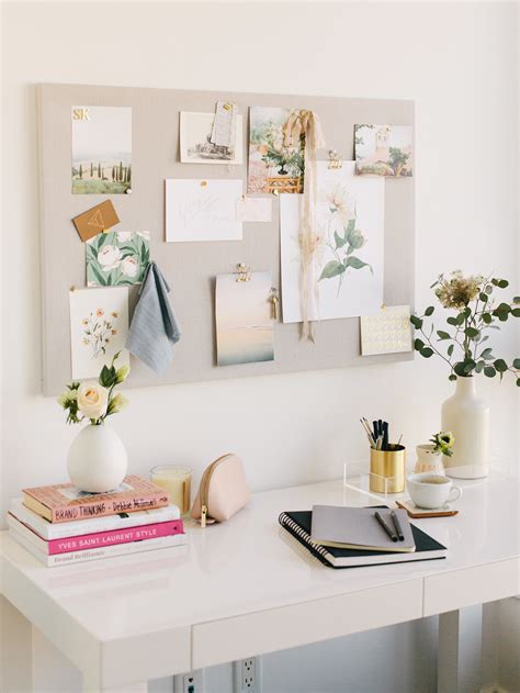 DIY Pinboard For Your Office | Monika Hibbs, a lifestyle blog | Diy office decor, Home office ...