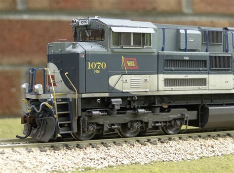 Athearn Genesis Norfolk Southern SD70ACe NS #1070 Wabash Heritage Unit - BradleyDCC Custom Models