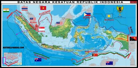 Wilayah Negara Kesatuan Republik Indonesia (Daratan, Laut, dan Udara) - ARTIKEL PANDAI