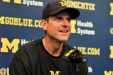 University of Michigan Football Coach Jim Harbaugh Says 'Nothing More Horrendous Than Abortion ...