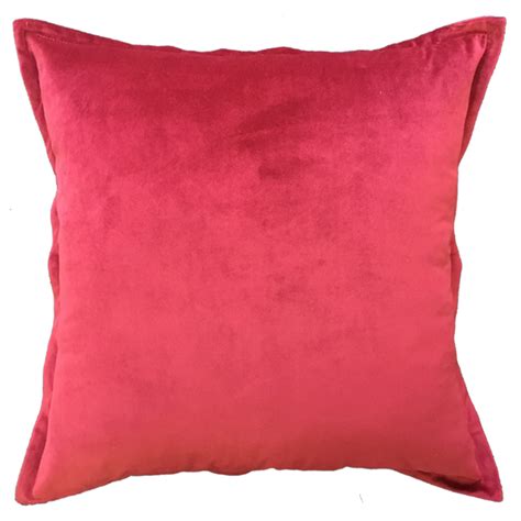 Velvet Burgundy Scatter Cushion - Spacery