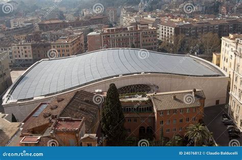 Roof Of The Audience Hall In Vatican City Stock Photography - Image ...