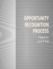 004 opportunity recognition process and its factors opportunity assessment and pathways.pptx ...