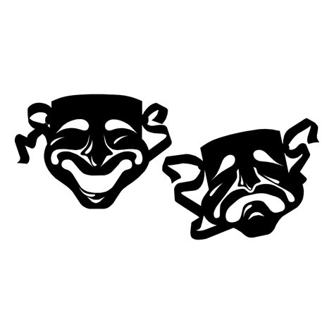 Mardi Gras Masks Logo Black and White – Brands Logos