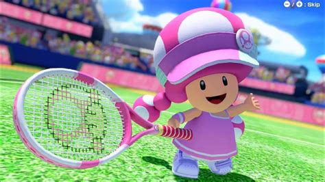 Toadette's Tennis Intro (Mario Tennis Aces) - YouTube