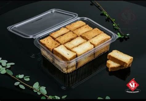 SFP Plastic Transparent Pet Hinged Rectangular Box at Rs 8.50/piece in Ludhiana