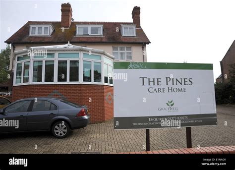 The Pines Care and Nursing Home in Hove Brighton UK Stock Photo - Alamy