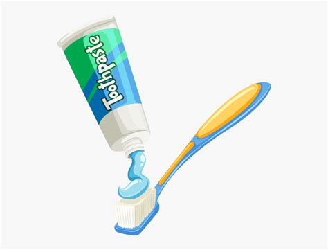 Tooth Paste On Brush Clipart - Clip Art Toothbrush And Toothpaste , Free Transparent Clipart ...