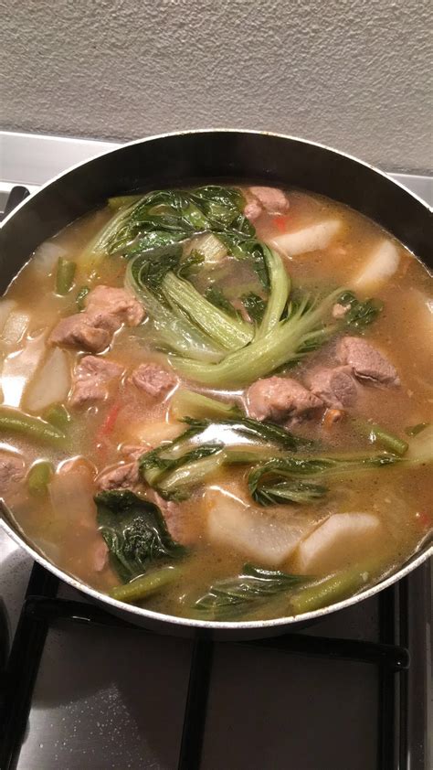 Pork Sinigang | Recipe | Pork soup recipes, Pork ribs sinigang recipe, Easy sinigang recipe