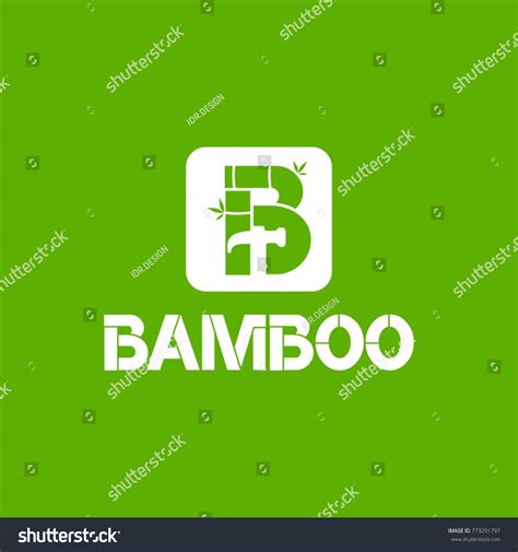 Bamboo Construction Logo Vector Stock Vector (Royalty Free) 773291797