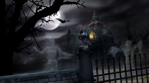 House Halloween Wallpapers - Top Free House Halloween Backgrounds - WallpaperAccess