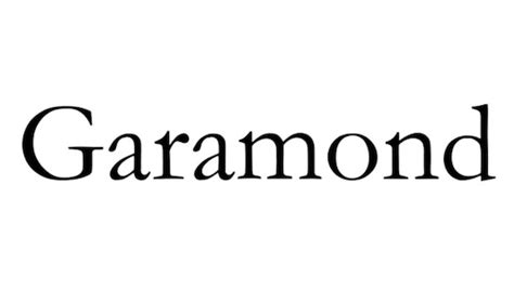 Garamond Font Family FREE - Fontspace.io