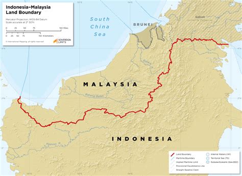 Indonesia–Malaysia Land Boundary | Sovereign Limits