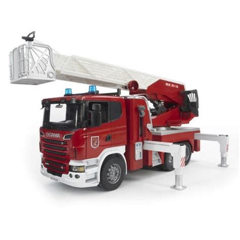 Bruder Deluxe Toy Fire Truck - Scania R-Series