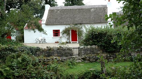 Traditional Irish Thatched Cottages