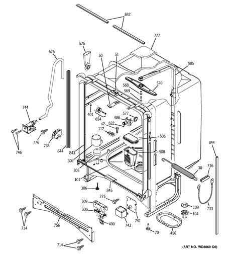 Ge Profile Dishwasher Parts Diagram - Drivenheisenberg