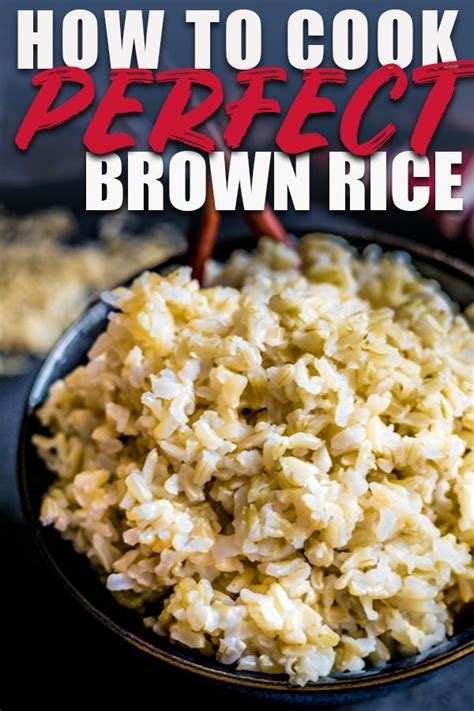 Ever wonder how to cook perfect brown rice? My method uses the stove ...