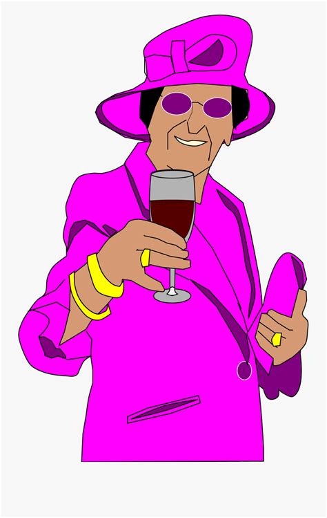 Cartoons Drinking Wine , Free Transparent Clipart - ClipartKey