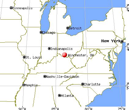 Winchester, Ohio (OH 45697) profile: population, maps, real estate ...