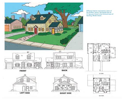 Floor Plan For The Griffin House On Family Guy House - vrogue.co