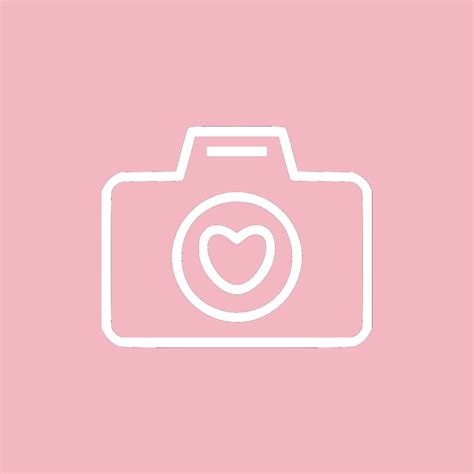 Logo Camera Icon Aesthetic Pink - Goimages Voice