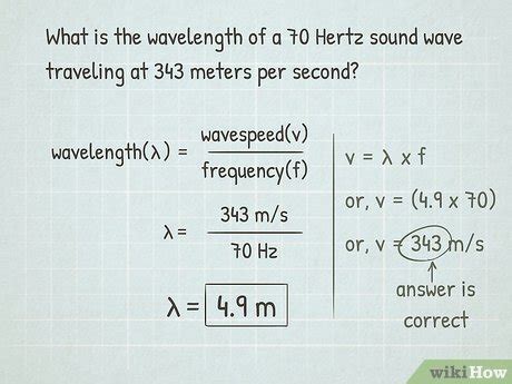 How to Calculate Wavelength: 11 Steps (with Pictures) - wikiHow