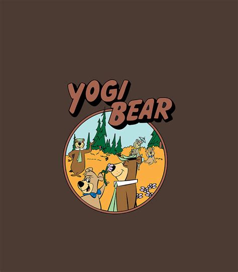 Yogi Bear In Jellystone Park Graphic Digital Art by Gillie Ieva - Fine Art America