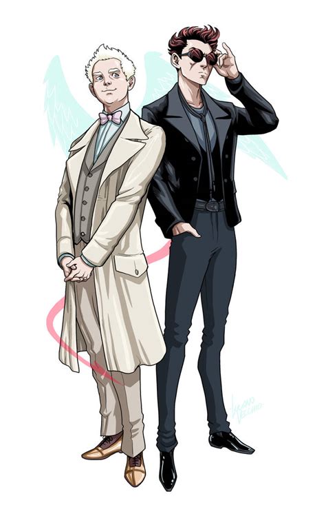 AZIRAPHALE and CROWLEY by LucianoVecchio on DeviantArt